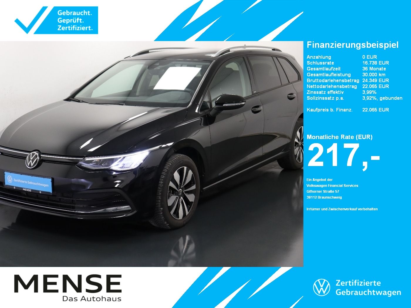 Volkswagen Golf VIII Variant 1.0 TSI MOVE CarPlay|ACC
