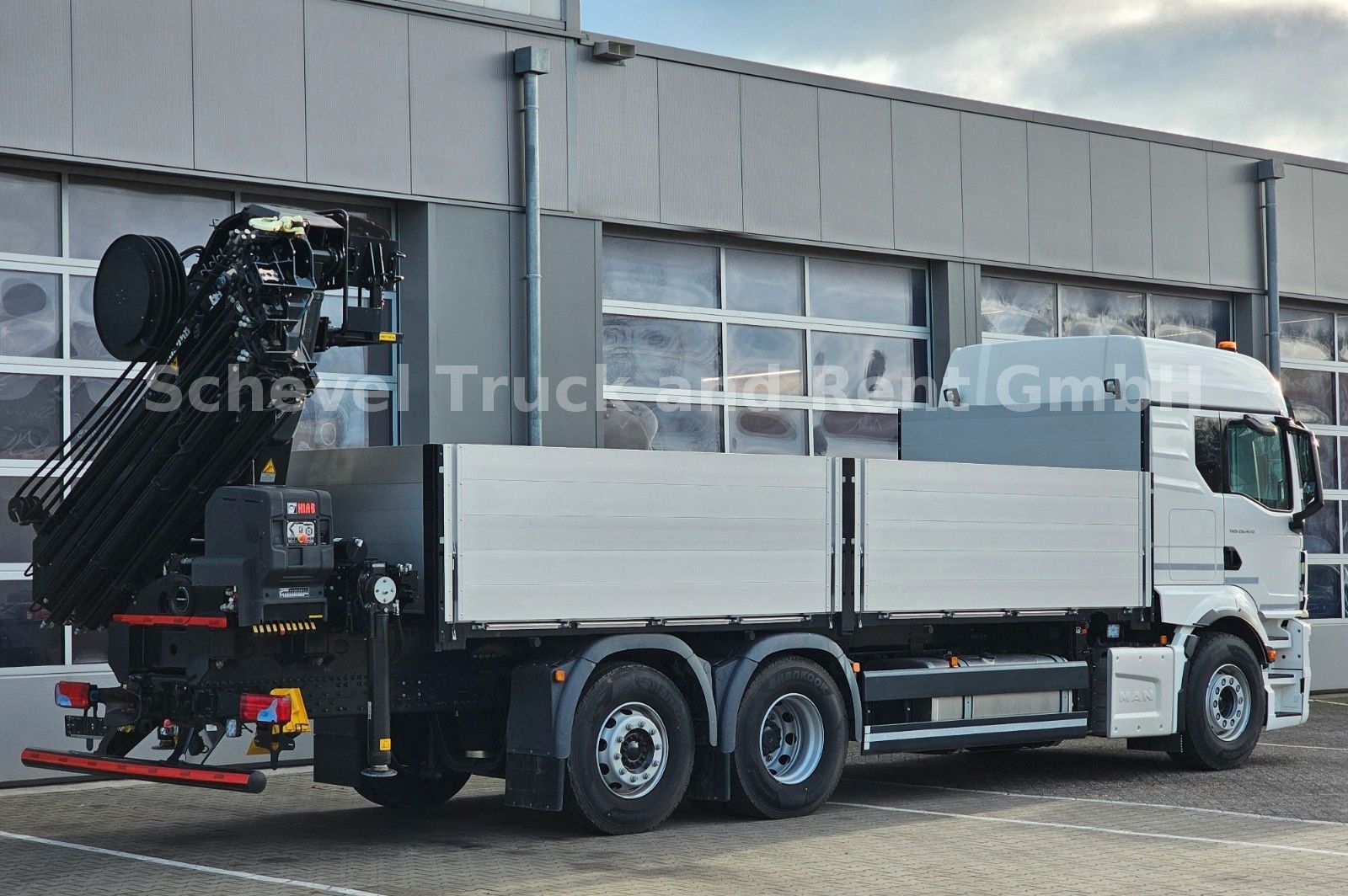 Fahrzeugabbildung MAN TGS 26.480 Baustoffpritsche+ HIAB 258 -7 /6x2/LL