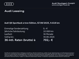 Audi Q6 Sportback e-tron Automatik - Audi Elektroautos