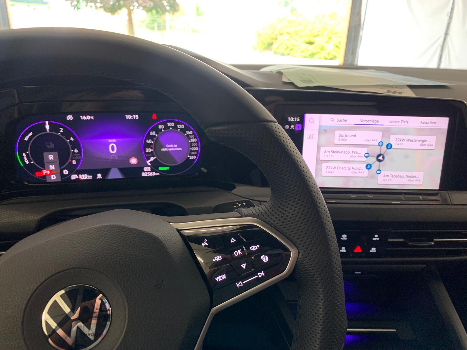 Volkswagen Golf VIII Lim eHybrid GTE Matrix HeadUp ACC, миниатюра 15
