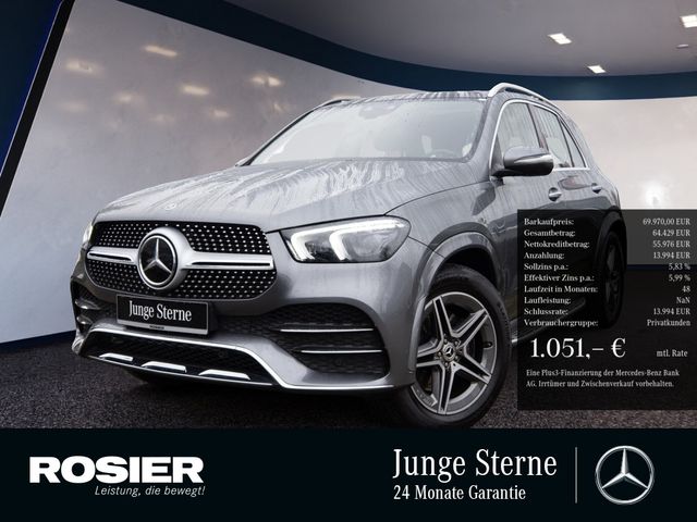 Mercedes-Benz GLE 400 d 4M AMG Line AHK Standhz. Abstandstemp.