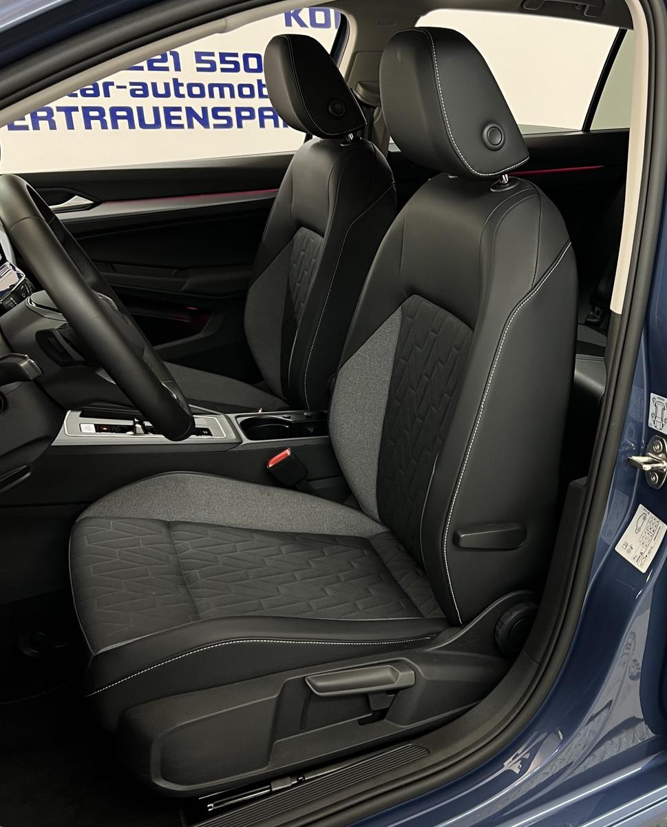 Volkswagen Golf VIII Goal 1.5eTSI 110kW NAVI TEMP SH LED E6, миниатюра 15