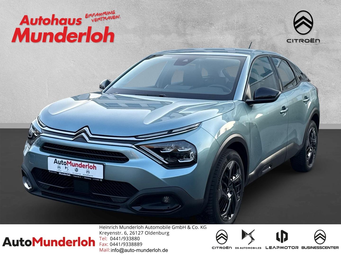Citroën C4 Pure Tech 130 S&S Plus   KLIMAAUTOM.  SICHERH