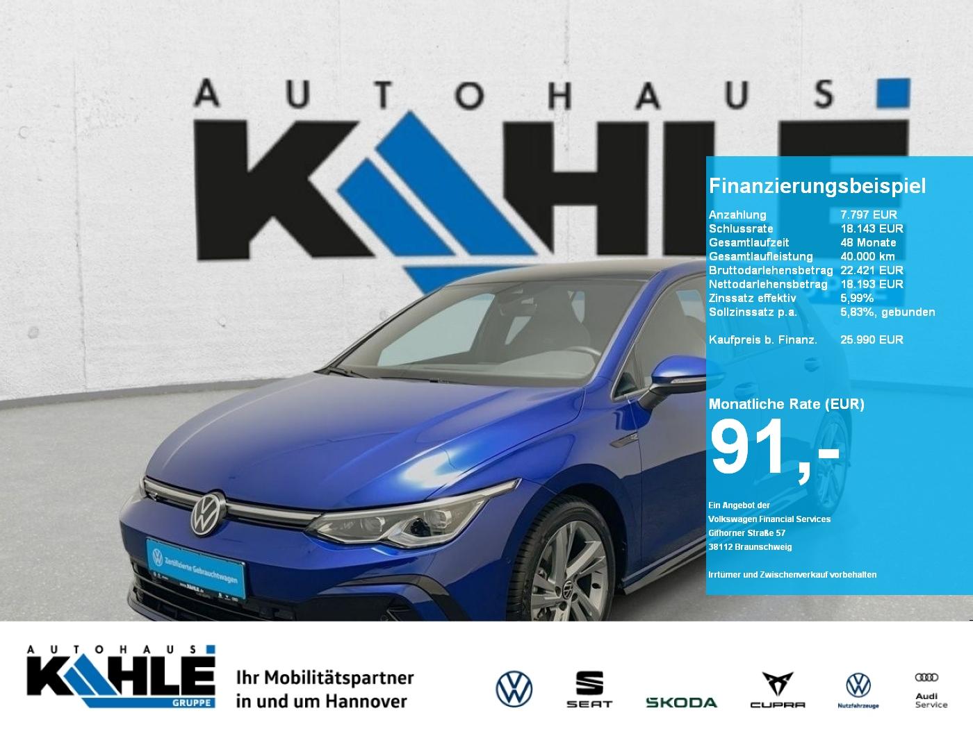 Volkswagen Golf R-Line 1.5TSI Navi LED-Matrix Anschlussgar