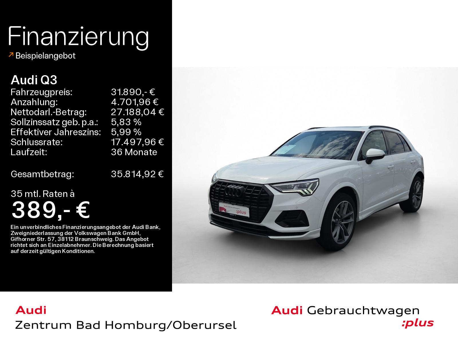 Audi Q3 SUV advanced 45 TFSI quattro S line*Navi*Matr