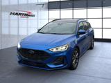 Ford Focus ST-Line Turnier Automatik Sportpaket Navi - : Blau, mit Navigationssystem, Kombi, mit Klimaautomatik