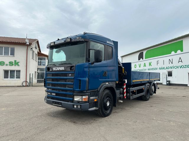 Scania R114 LB 6x2 with crane, EURO 3 vin 391