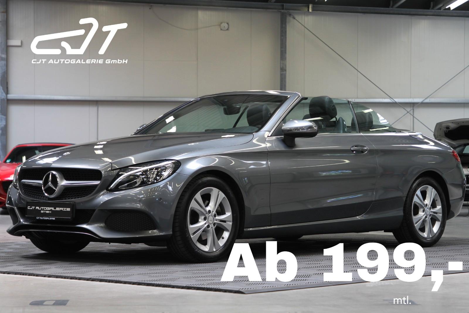 Mercedes-Benz C 220d Cabrio SHZ AIRSCARF LEDER Multibeam