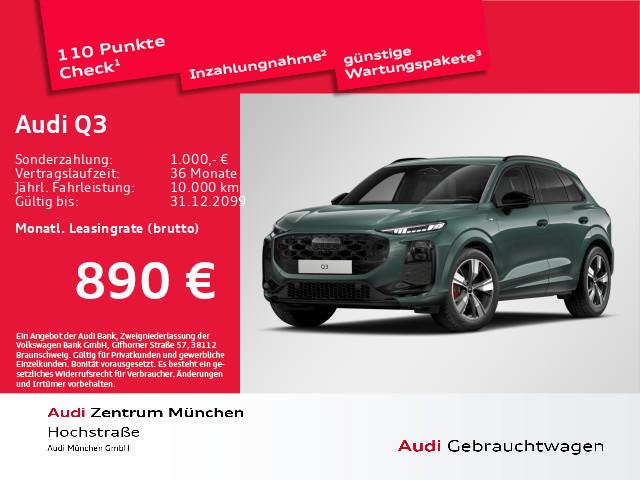 Audi Q3 TFSI qu. S tronic ACC/AHK/StdHzg/HuD