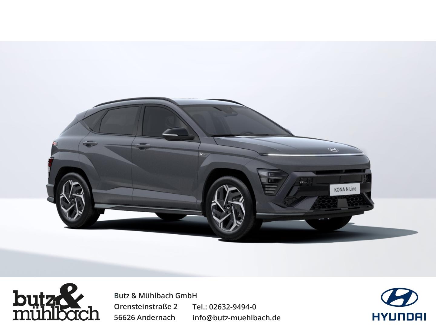 Hyundai KONA N Line Frontantrieb 1.6 T-GDI (180 PS) 7-Ga