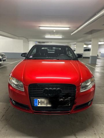 Audi A4 Cabriolet rot