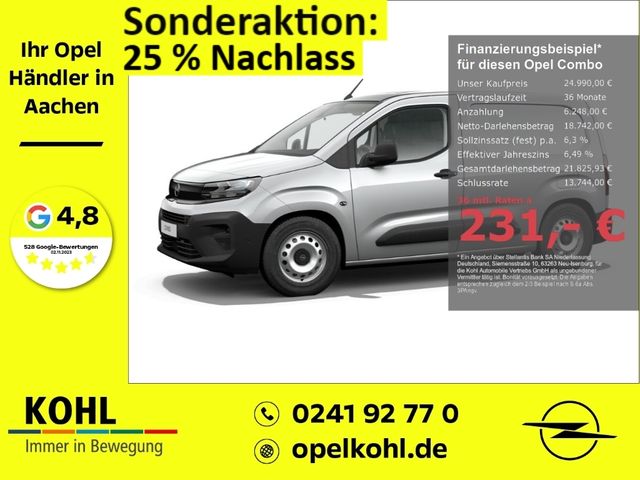 Opel Combo Cargo Edition 1.5 D 130PS EU6e PDCv+h Temp