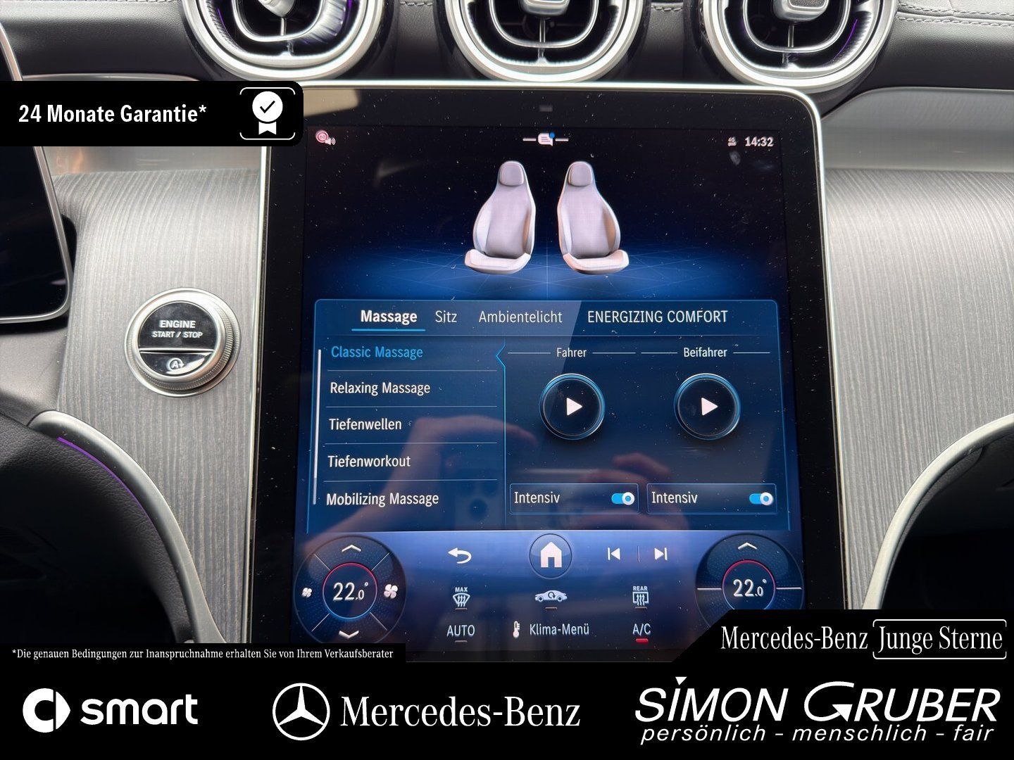 Fahrzeugabbildung Mercedes-Benz GLC 200 4M AMG Night Pano Sitzklima Massage AHK
