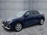 Audi Q2 35 TDI S-TR QU S-LINE MATRIX+NAVI+SHZ+GRA+PDC - blaue Audi Q2