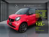Smart fortwo coupé 52 kW twinamic SHZ, Klimaaautomatik - Smart ForTwo: Rot