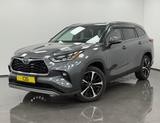 Toyota Highlander Hybrid Luxury AWD LED 360° Leder JBL - graue Toyota Highlander