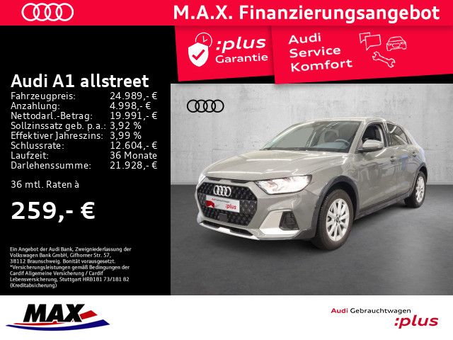 Audi A1 allstreet 30 TFSI S tronic VCP+SMARTPHONE INT