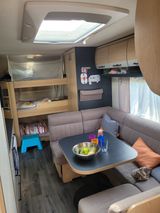 HYMER / ERIBA / HYMERCAR Eriban Exciting 560 Family 5-7 Plätze - HYMER / ERIBA Etagenbett Wohnwagen