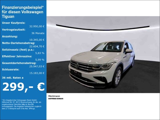 Volkswagen Tiguan 1 5 TSI Elegance DSG NAVI KAMERA AHK