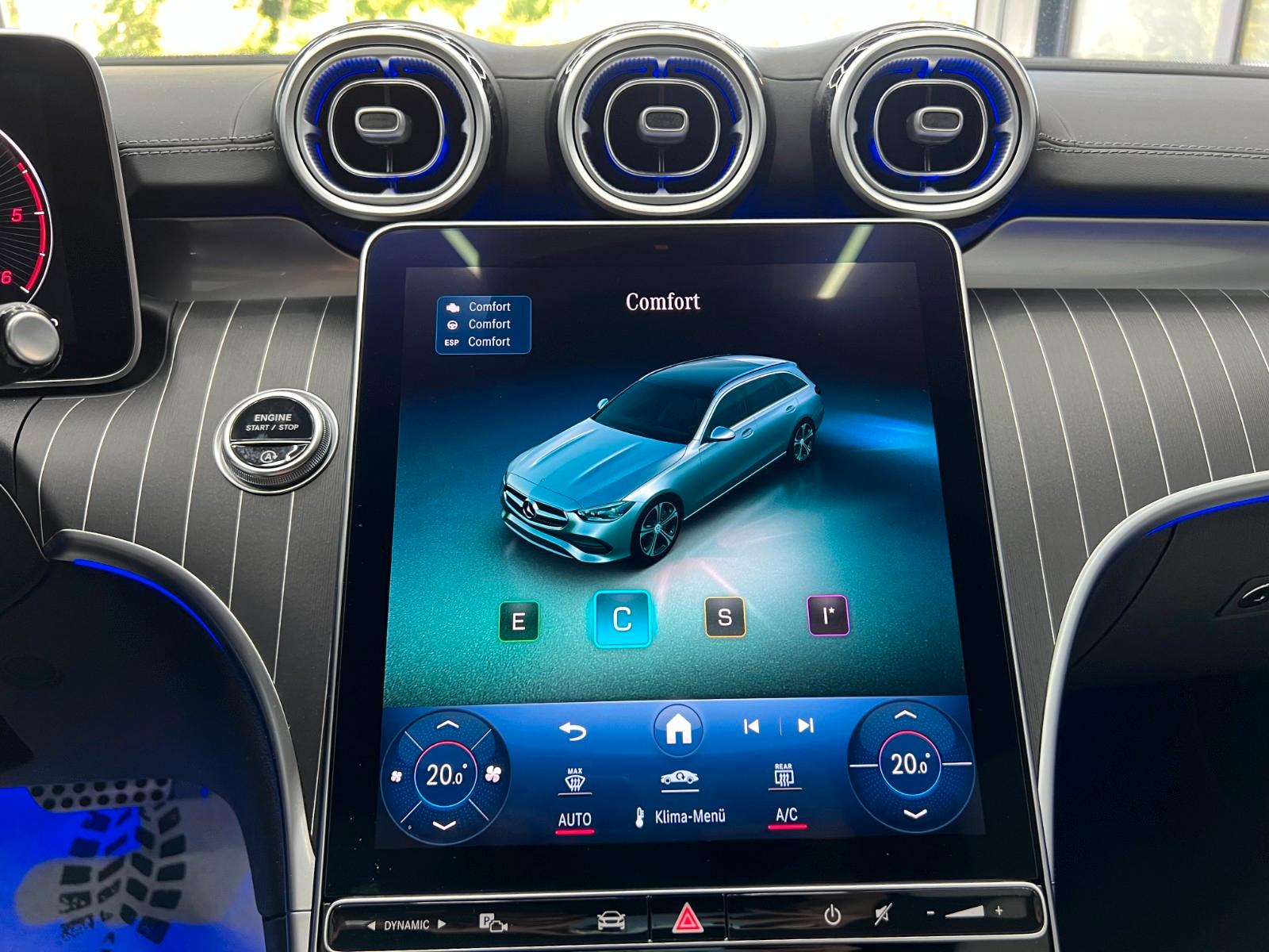 Mercedes-Benz C 220d T 9G AMG-LINE OLED AMBT+SOUND KAM AHK 19"
