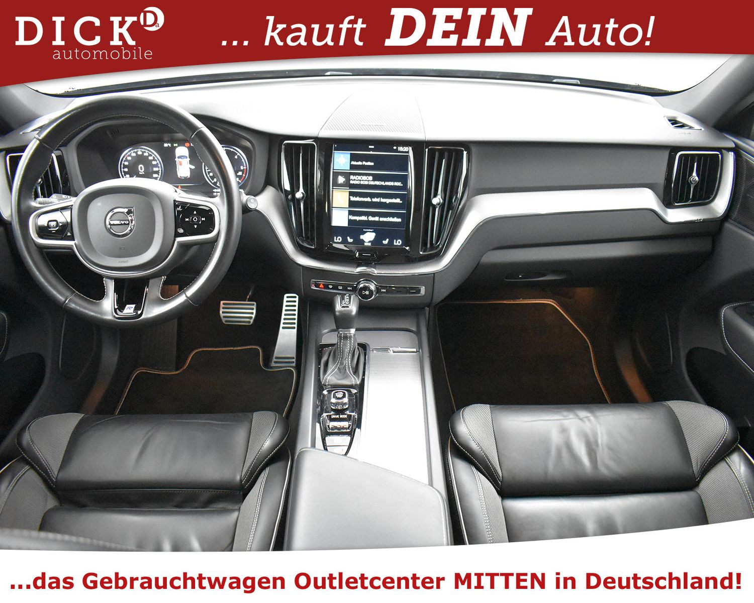 VOLVO XC 60 D4 R Design >MEMO+VIRTU+KAMERA+LED+AHK+19" - Image 11