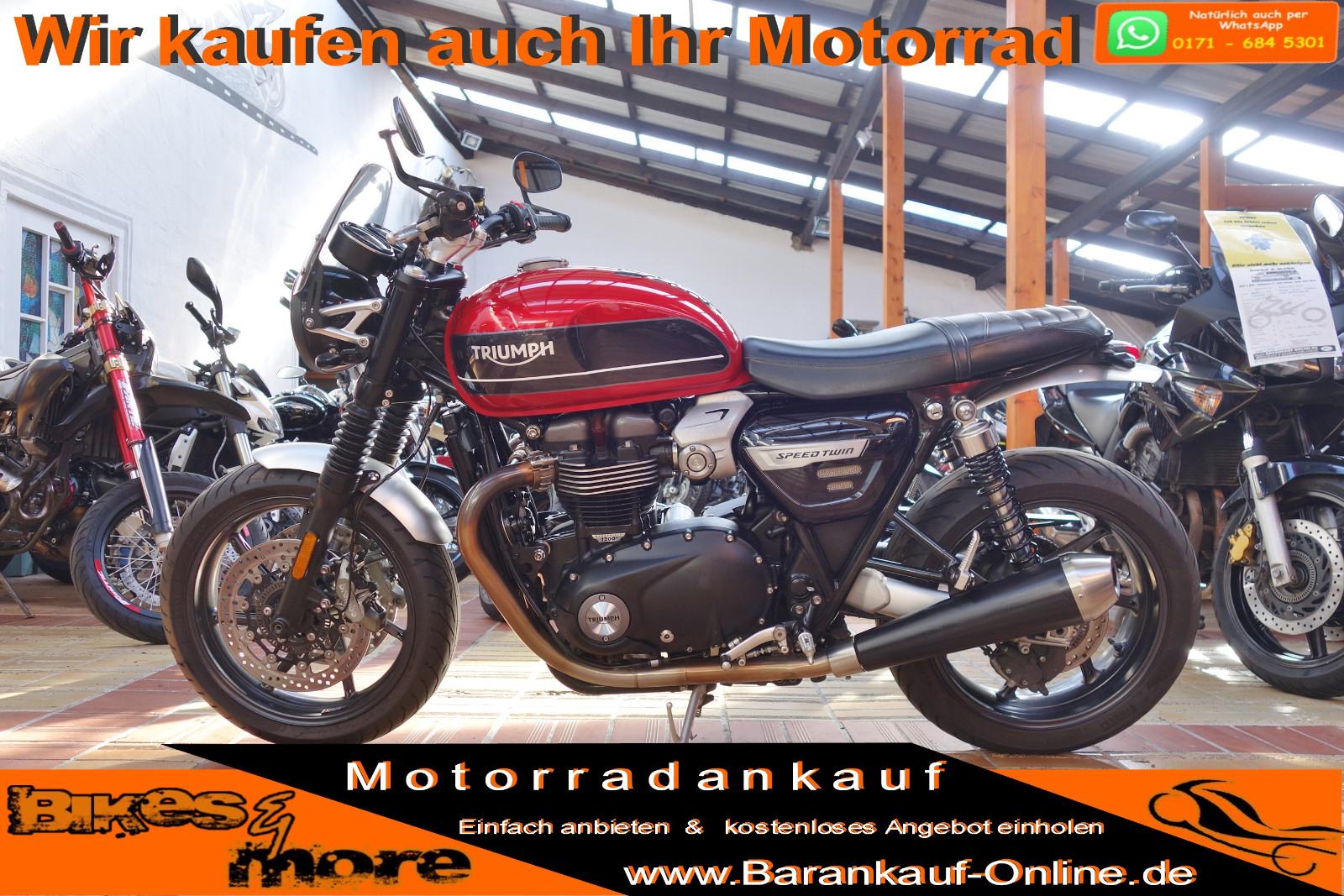 Triumph Speed Twin 1200 ABS+1.Hd+24780KM+Scheckheft+