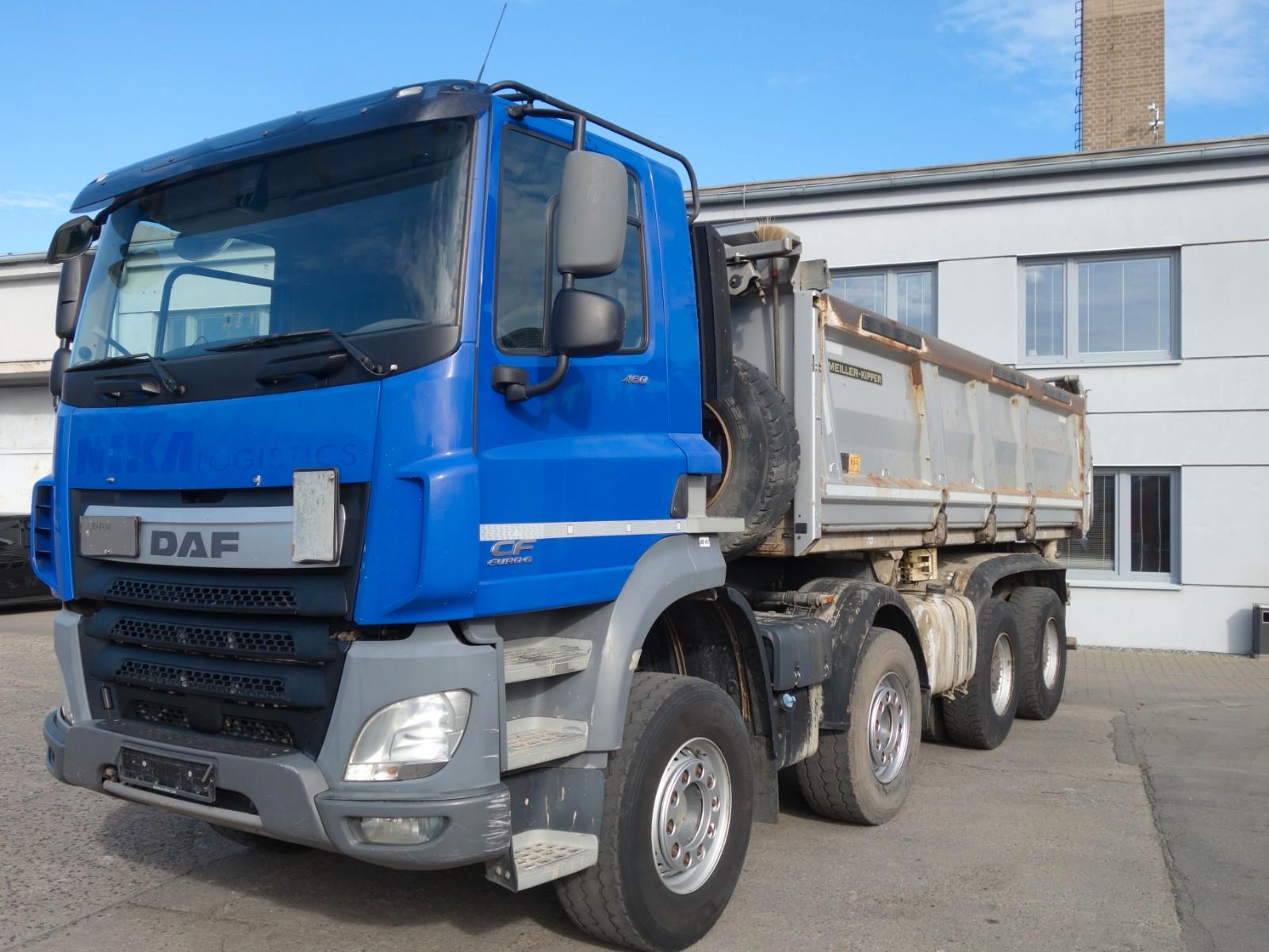 DAF CF 460 8x4, Meiller Kipper, Bordmatic