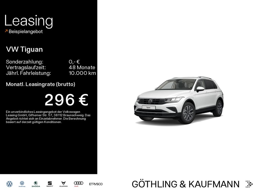 Tiguan Life 1.4 TSI eHybrid DSG*NAVI*KAM*PDC*LED
