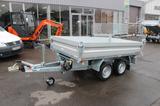 Humbaur HTK 2700.27 Alu E-Pumpe Kipper Dreiseitenkipper