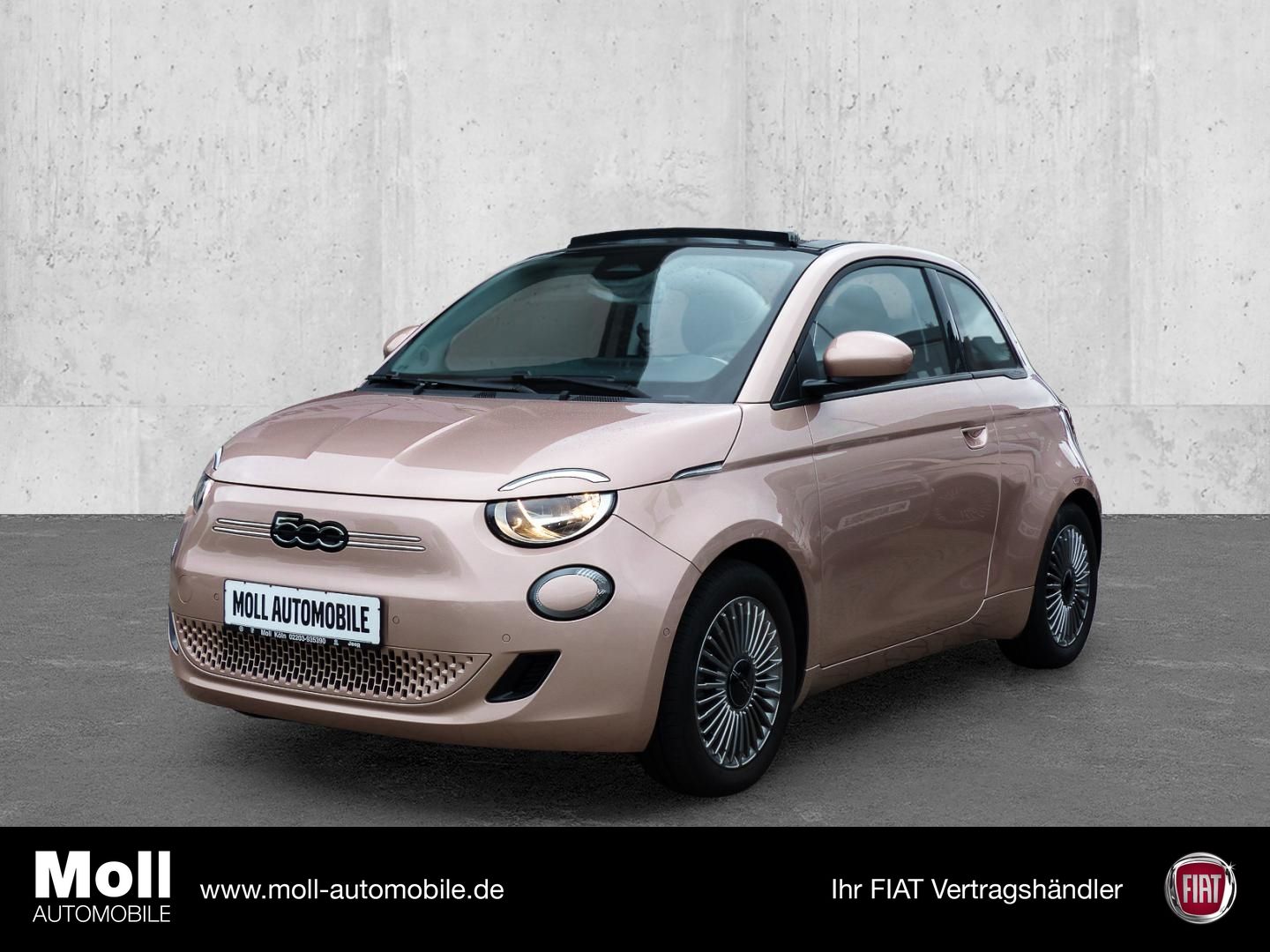 Fiat 500e Navi Memory Sitze Soundsystem JBL Apple Car