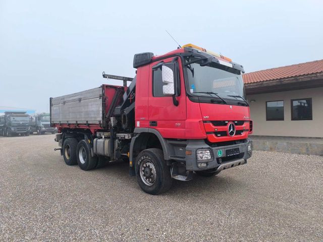 Mercedes-Benz ACTROS 3355 V8 6X6 HIAB 211 EP-5 HIPRO