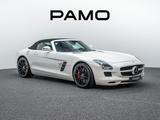 Mercedes-Benz SLS AMG Roadster | B&O, Carbo, Kam - weiße Mercedes-Benz SLS AMG