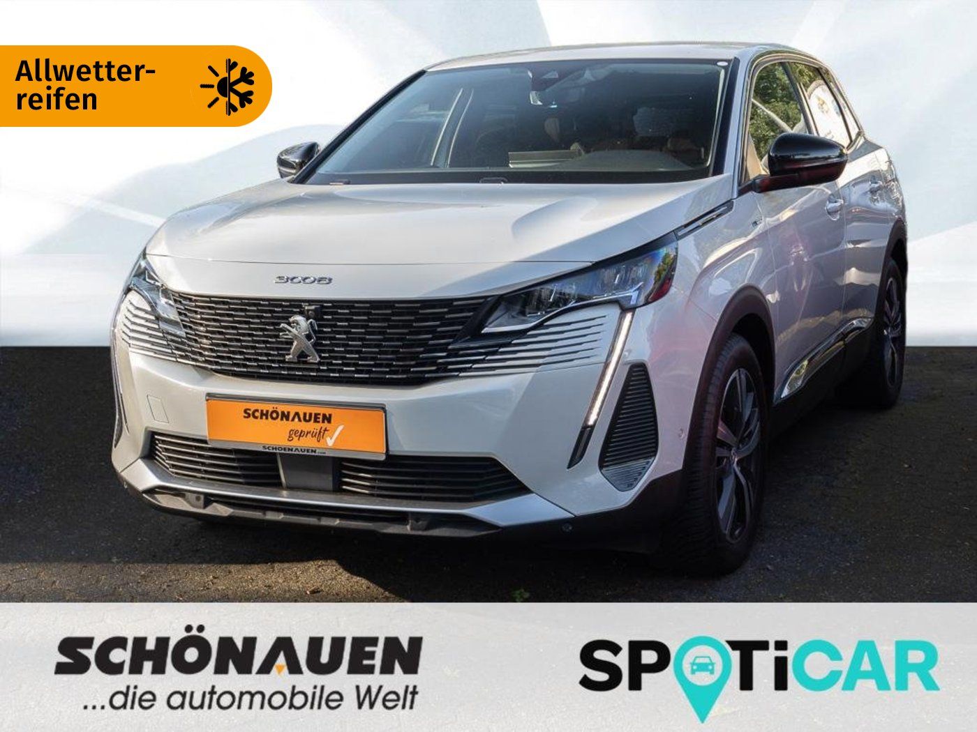 Peugeot 3008 Allure Pack +360°+OBC7,4kW+SHZ+ACC+PDC+NAV+