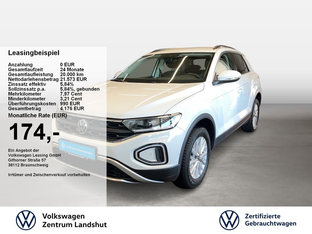 T-Roc Life 1.0 TSI 2xKlima KlimaA LED LM Navi