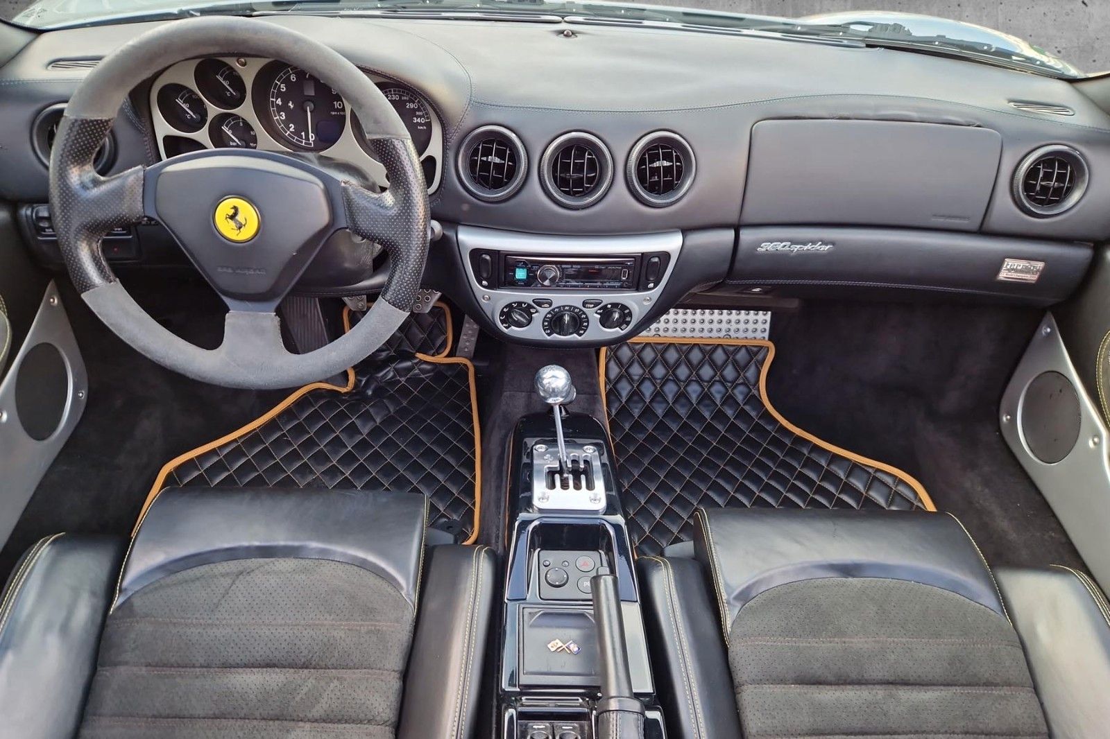 Fahrzeugabbildung Ferrari 360 Spider *dt. Auto*Manuale*KLINE
