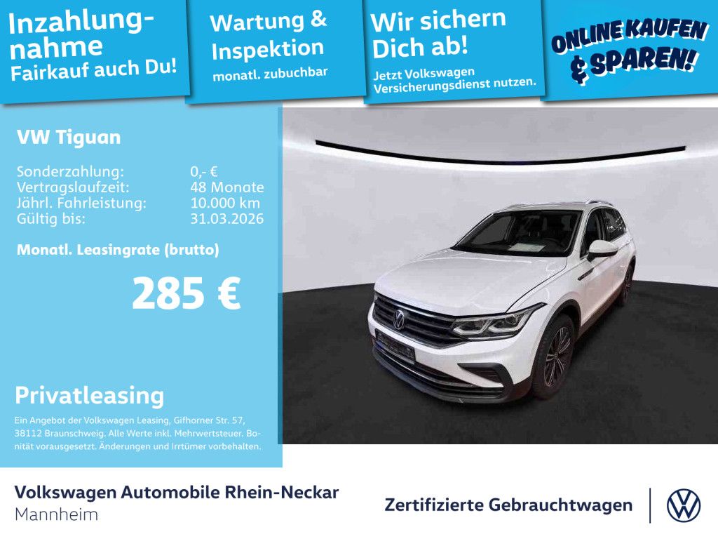 Tiguan 2.0 TDI Life DSG 4Motion Navi Kamera Matr