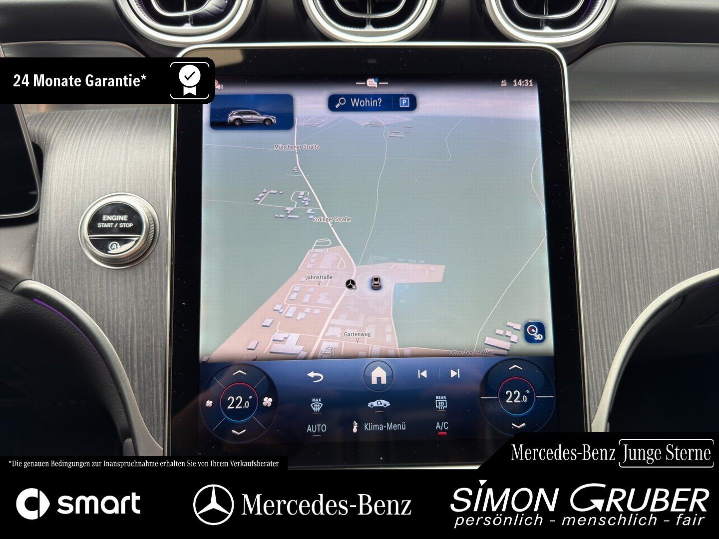 Fahrzeugabbildung Mercedes-Benz GLC 200 4M AMG Night Pano Sitzklima Massage AHK