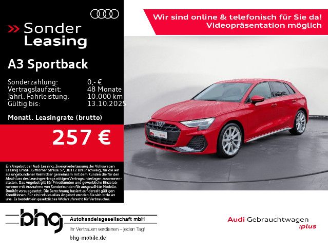 Audi A3 Sportback 35 TFSI S line