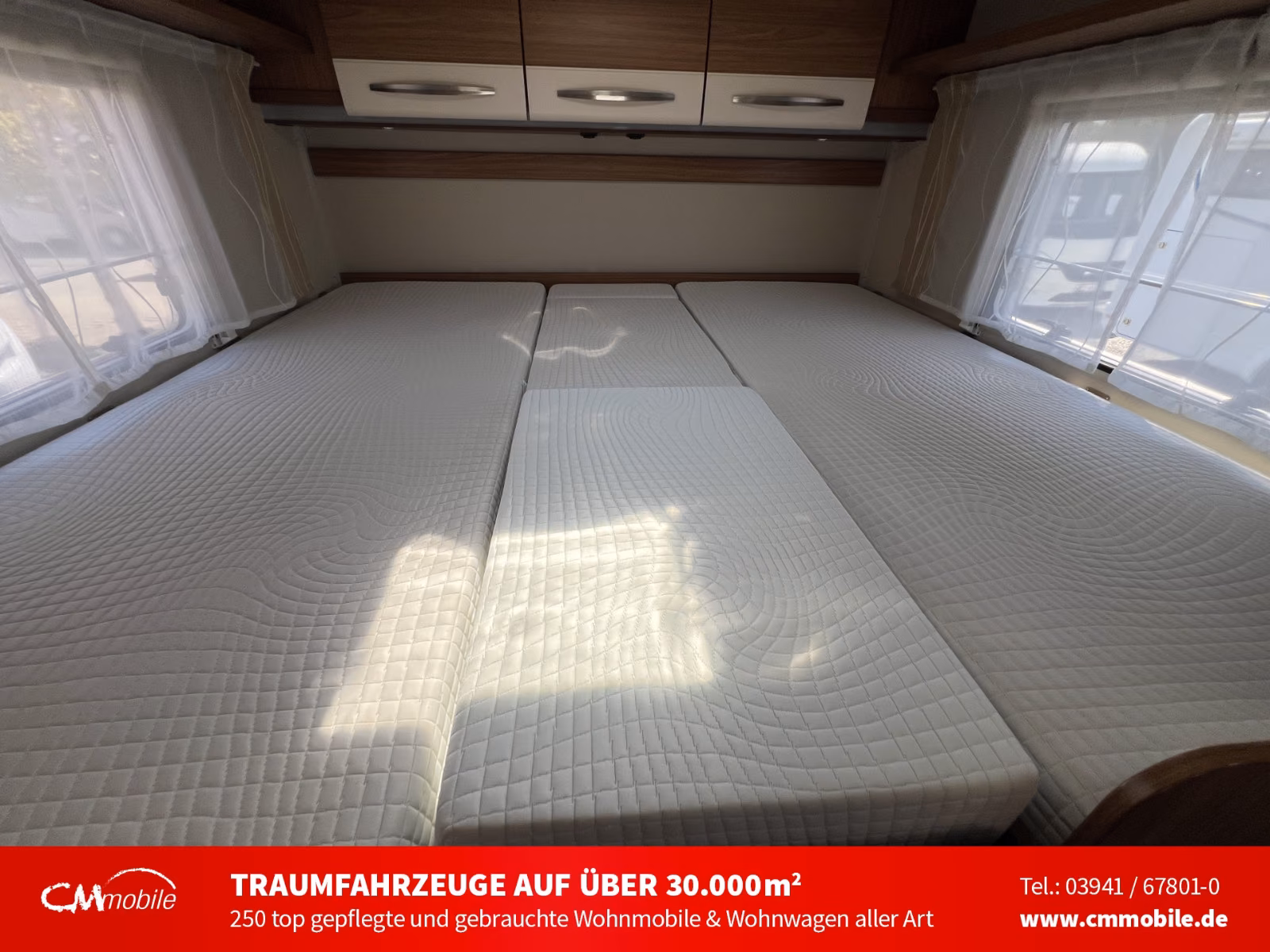 Carado T 447 - Hub&Einzelbetten - 1. Hand - Solar -