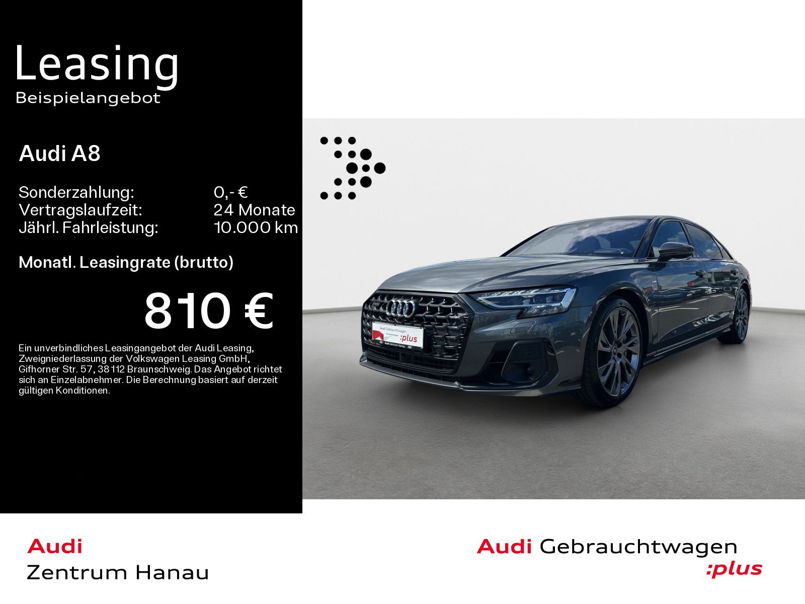 Audi A8 L 60 TFSI quattro S-LINE*NAVI-PLUS*MATRIX*HUD