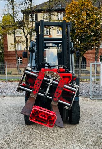 Linde H 40 D  360 Dreh-Klammer-Gabel Seitenschieber