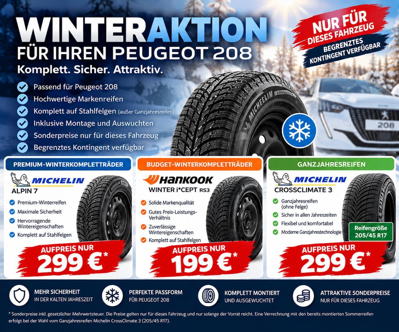 Peugeot 208 1.2 Allure 360 Grad Kamera*LM 17 -ZOLL "GT"