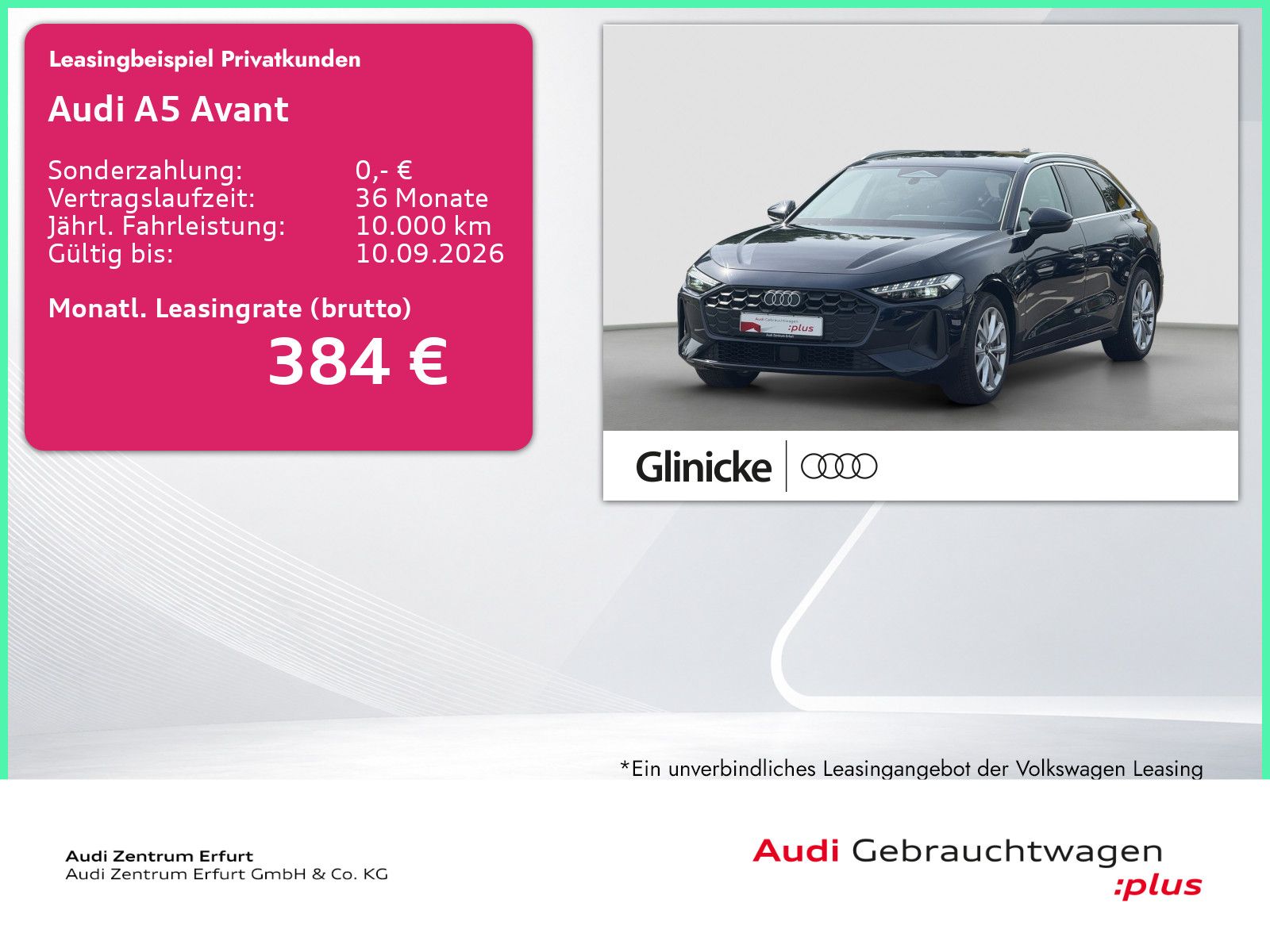 Audi A5 Avant TFSI 150 kW S tr. Navi Kamera AHK ACC L
