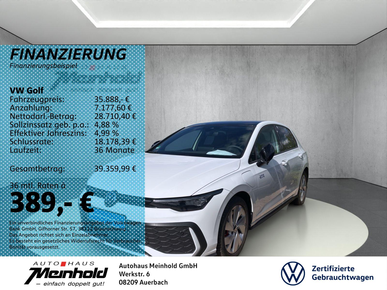 Volkswagen Golf GTE 1.5 TSI DSG Black Style, Kamera, AHK