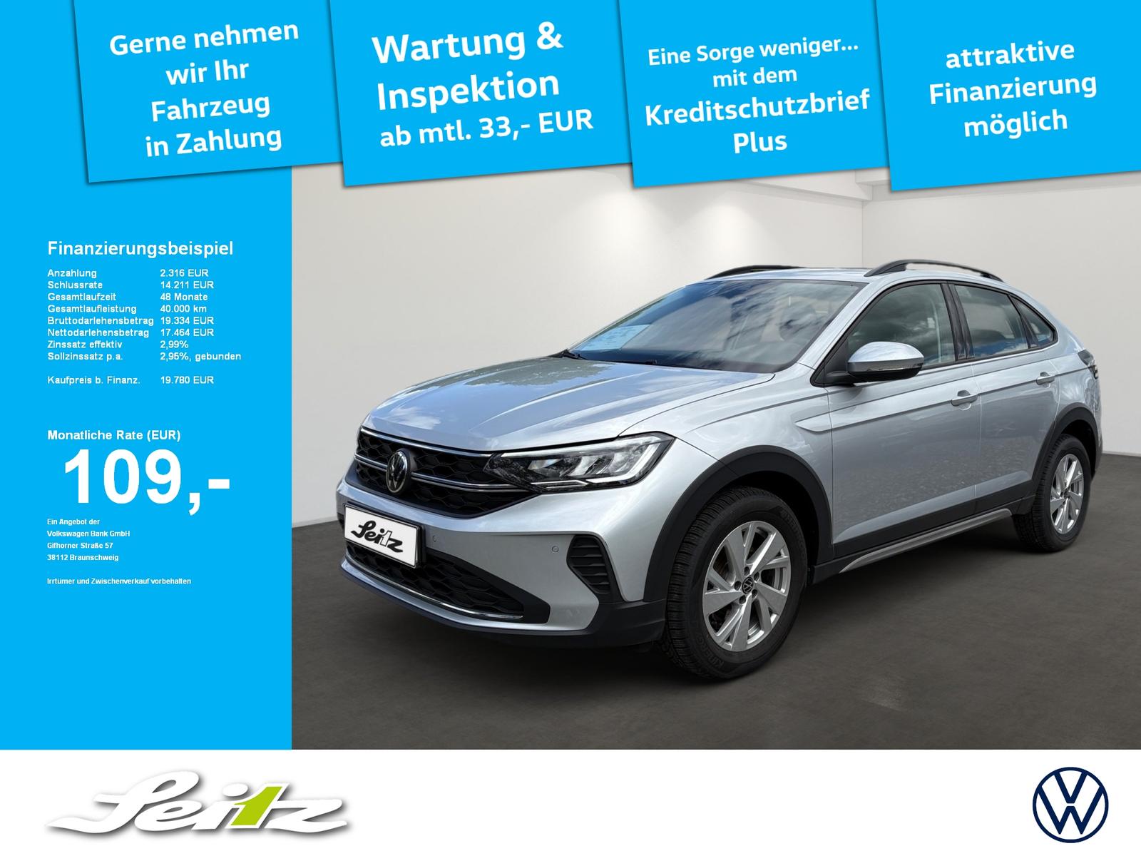 Volkswagen Taigo 1.0 TSI Life *LED*KAMERA*NAVI*SITZH*