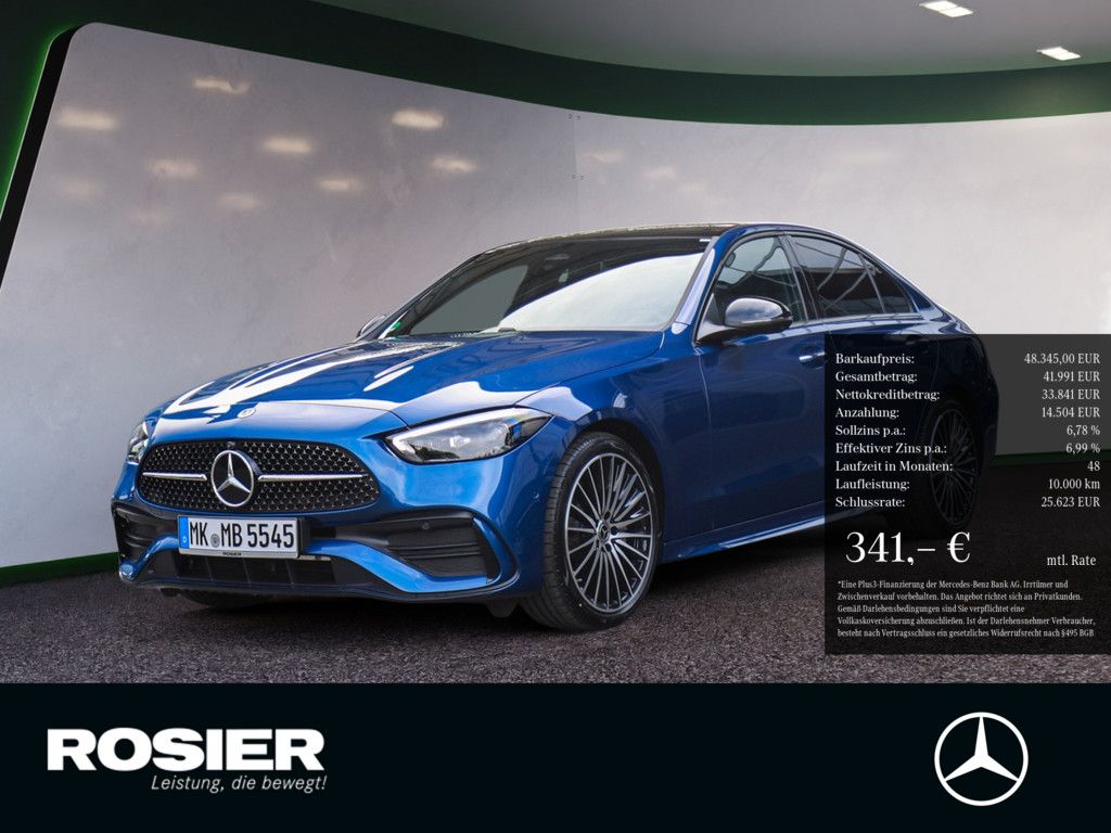 Mercedes-Benz C 220 d AMG Line Advanced Plus NIGHT AHK PANO BT