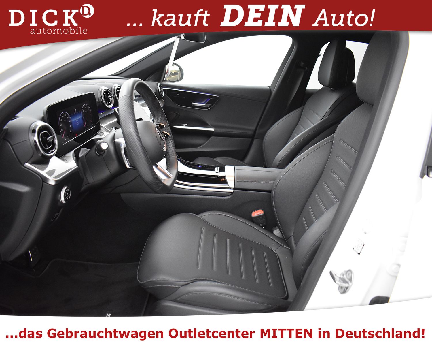 MERCEDES-BENZ C200d 9G 2X AMG Line NIGHT+KAM+LED+NAV+VIRTU+SHZ - Image 14