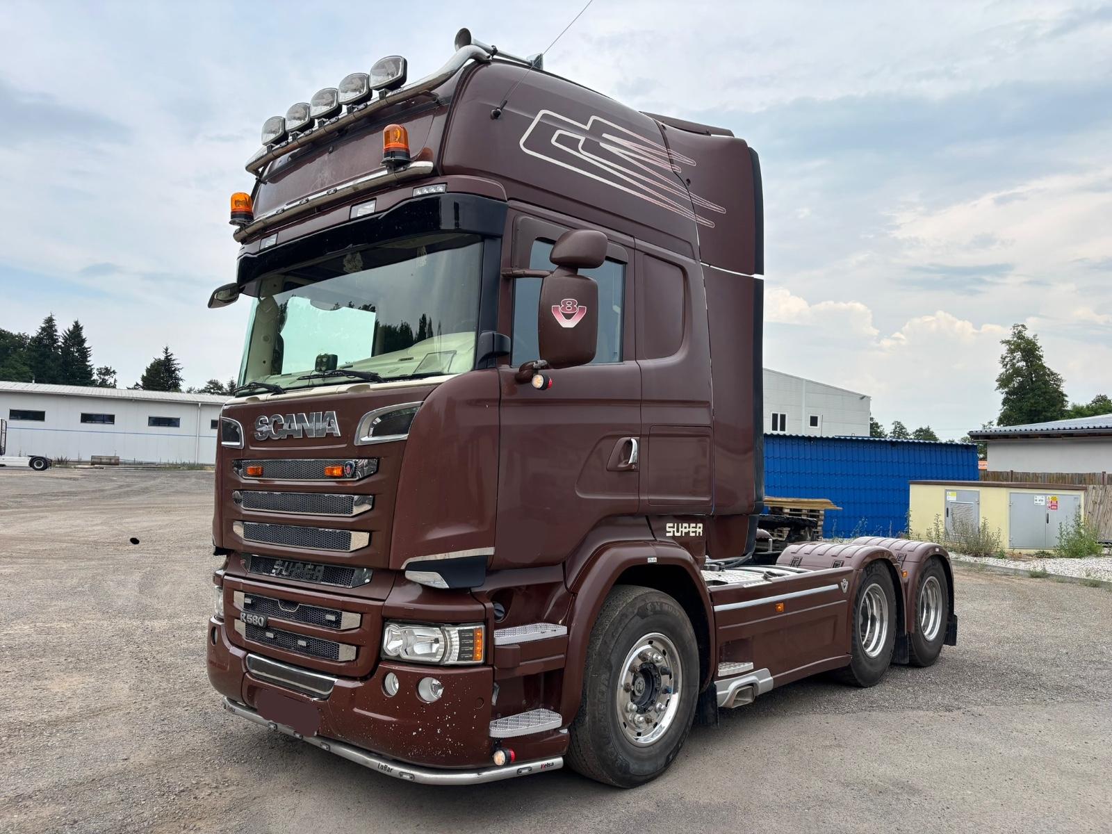 Scania R 580 V8 6x4 Retarder