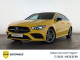 Mercedes-Benz CLA 250 SB Edition 2020 AMG-Line LED+NAVI+PANO+ - mit Benzin-Antrieb: Gelb, Kombi