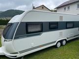 Hobby Wohnwagen Prestige 650 KFU + Vorzelt von Güsto